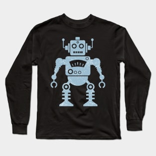 VINTAGE ATOMIC ROBOT Long Sleeve T-Shirt